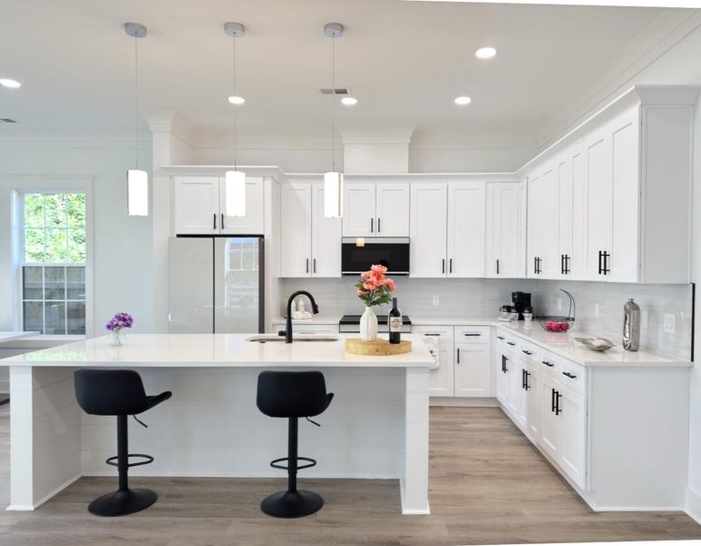 Furnished interior view inside a new home in , North Charleston (Image 17).