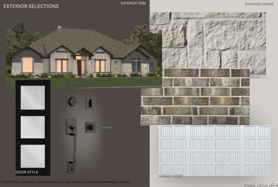 Sample of building materials used in homes in Waldsanger, New Braunfels (Image 4).