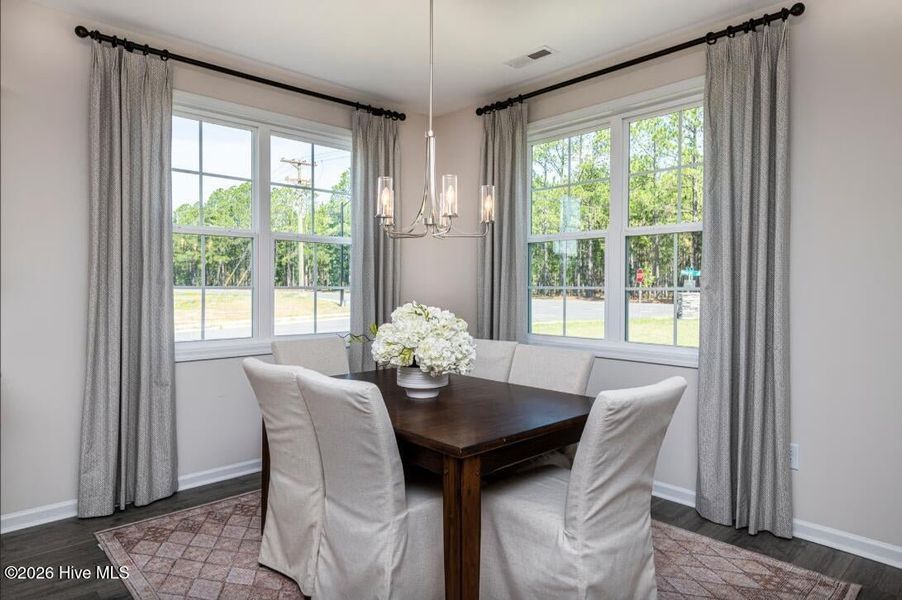 Furnished interior view inside a new home in Terrapin, Leland (Image 7).