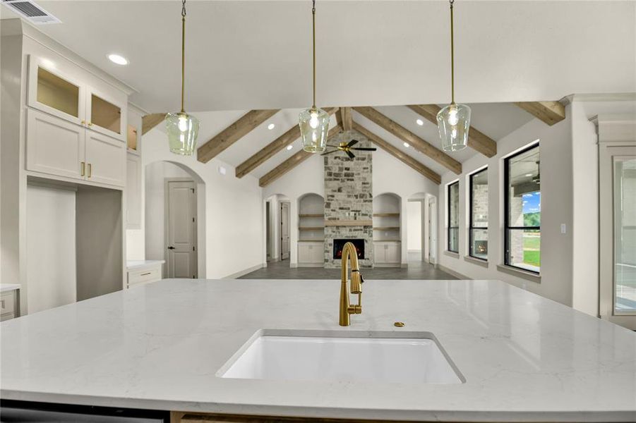 Furnished interior view inside a new home in , Decatur (Image 15).