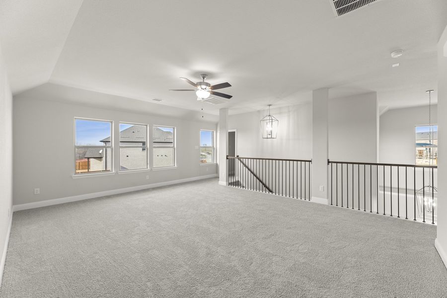Spacious, unfurnished interior of a new home in Brookshire at Legacy Hills, Celina (Image 26). Spacious, unfurnished interior of a new home in Brookshire at Legacy Hills, Celina (Image 26).