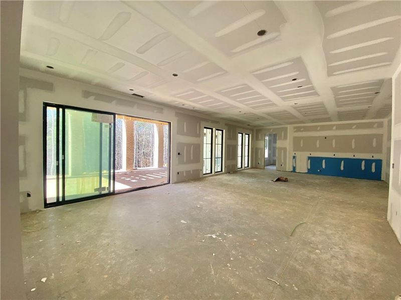 In-progress construction of a new home in , Acworth, GA (Image 14).