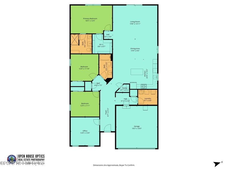 2D floor plan layout of this home in Forest Park at Wildlight, Yulee, FL (Image 5). 2D floor plan layout of this home in Forest Park at Wildlight, Yulee, FL (Image 5).
