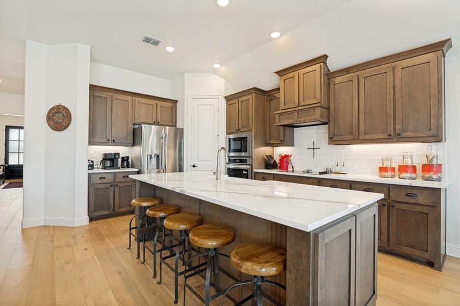 Furnished interior view inside a new home in , Waxahachie (Image 12).