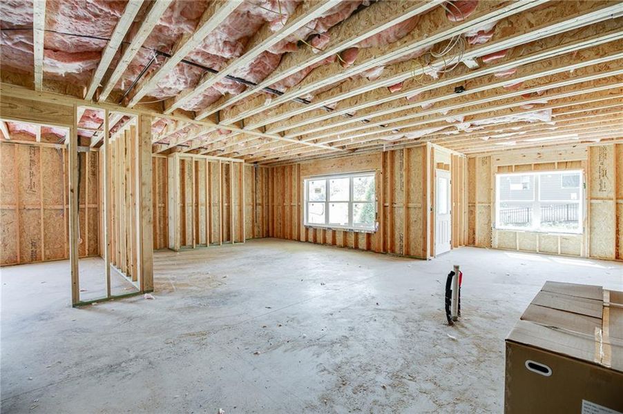 In-progress construction of a new home in , Jefferson, GA (Image 16).