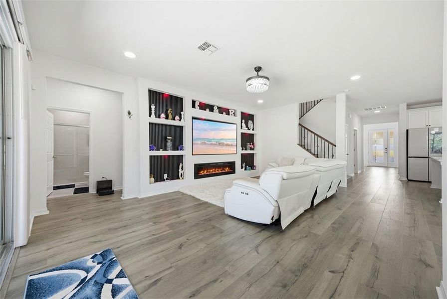 Furnished interior view inside a new home in Whispering Oaks Preserve, Wesley Chapel (Image 55). Furnished interior view inside a new home in Whispering Oaks Preserve, Wesley Chapel (Image 55).