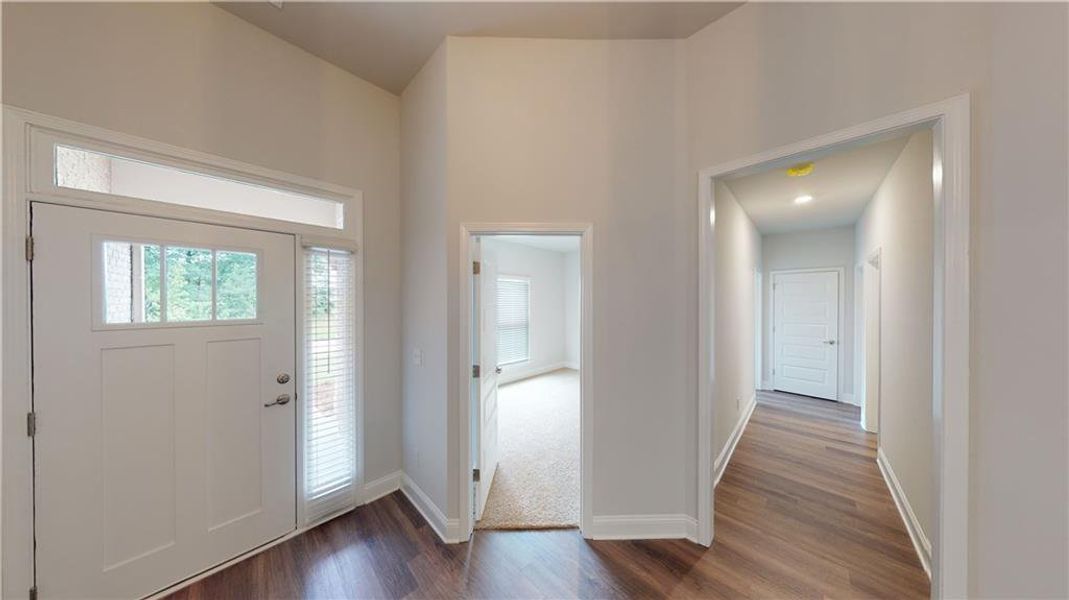 Spacious, unfurnished interior of a new home in Holliday Pass, Griffin (Image 24). Spacious, unfurnished interior of a new home in Holliday Pass, Griffin (Image 24).