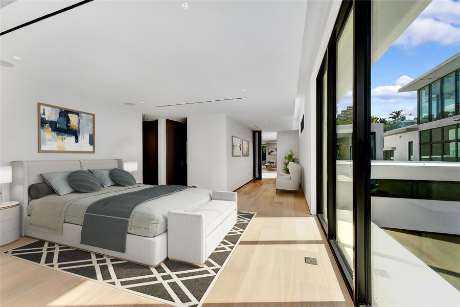 Furnished interior view inside a new home in , Miami (Image 81). Furnished interior view inside a new home in , Miami (Image 81).