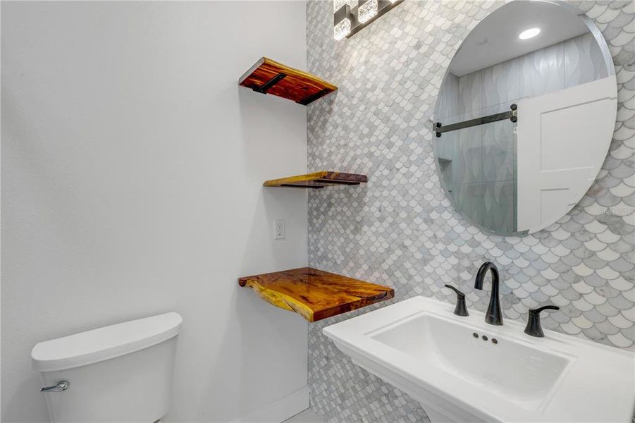 Furnished interior view inside a new home in , New Smyrna Beach (Image 62).