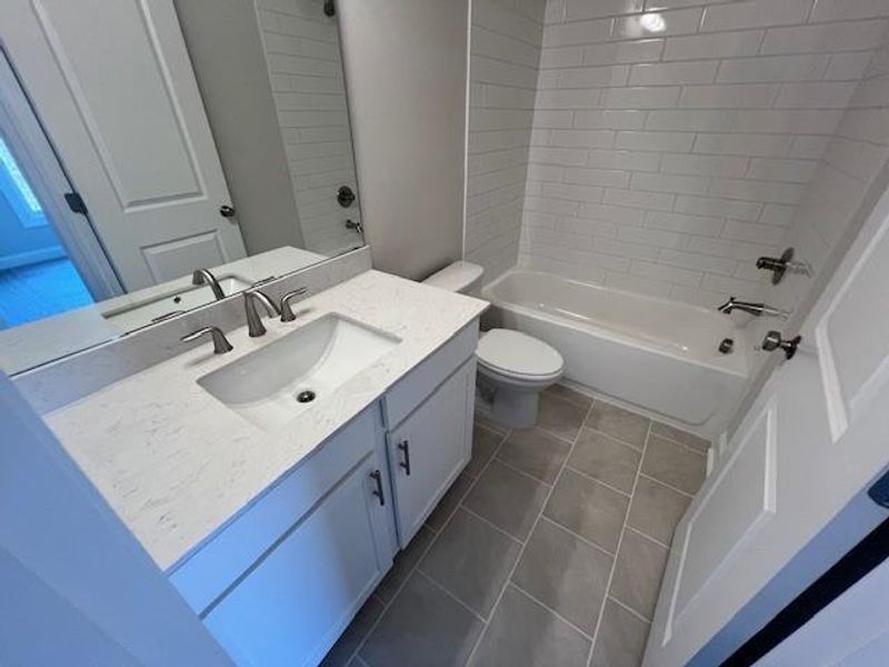 Furnished interior view inside a new home in Palisades Single Family, Cumming (Image 6).