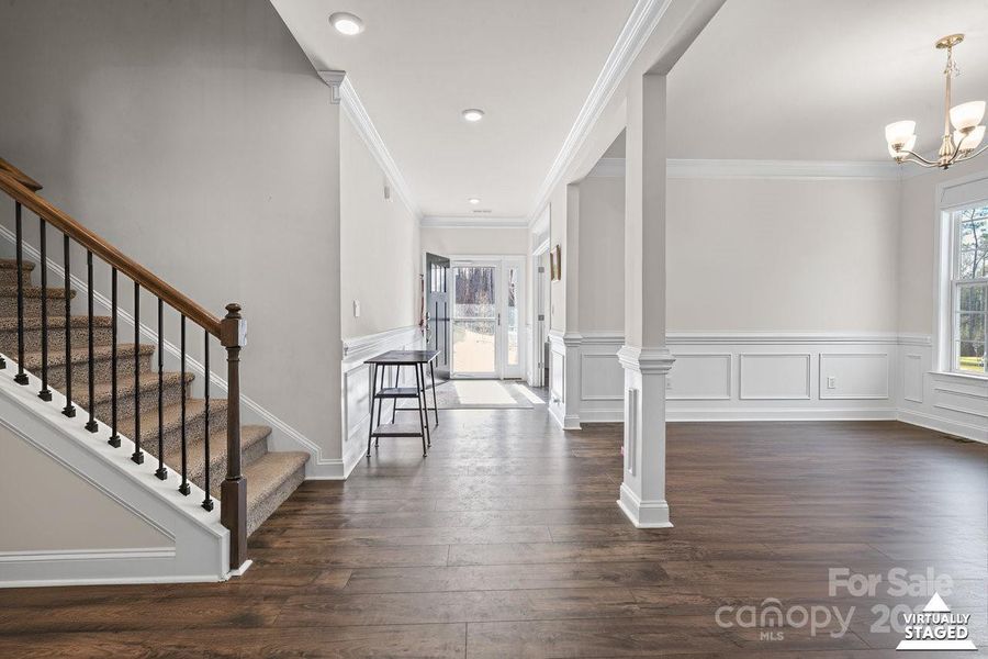 Spacious, unfurnished interior of a new home in Falls Cove, Troutman (Image 20). Spacious, unfurnished interior of a new home in Falls Cove, Troutman (Image 20).