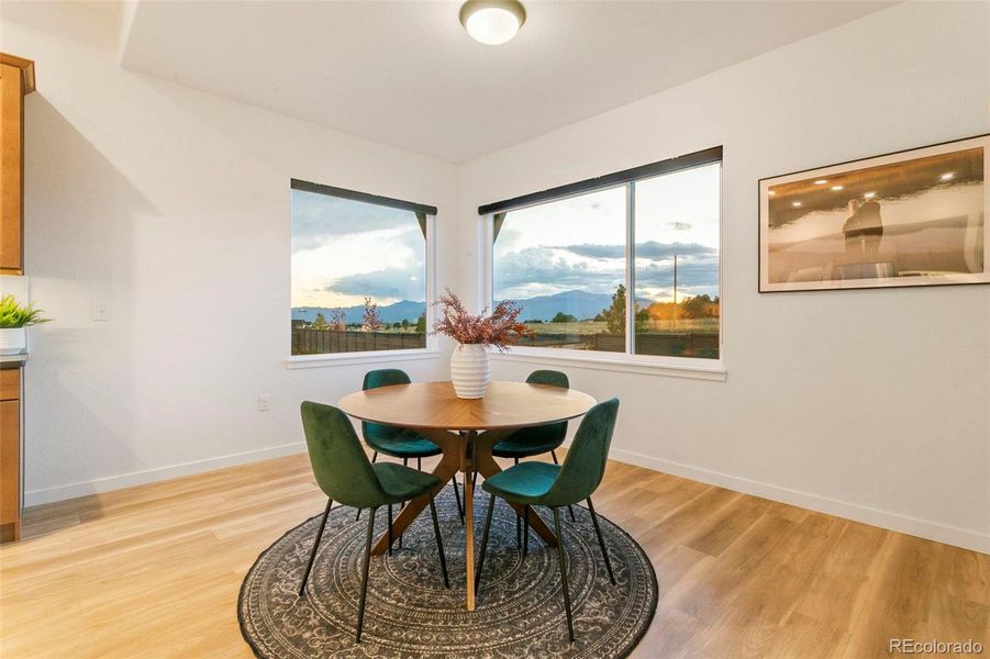 Furnished interior view inside a new home in , Colorado Springs (Image 25).