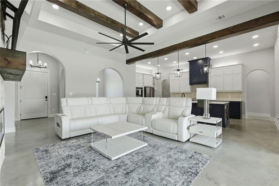 Furnished interior view inside a new home in , Bryan (Image 17).