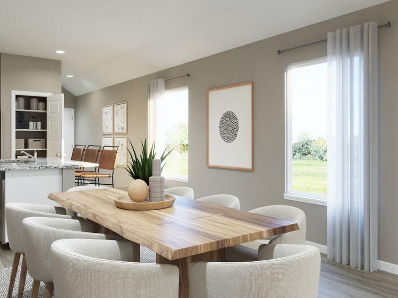 Photos are a representation of the floor plan. Options and interior selections will vary.