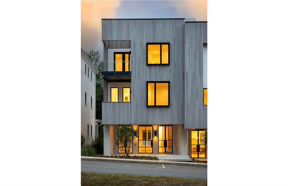 Front exterior of a new home in , Chattahoochee Hills, GA, highlighting curb appeal (Image 15).