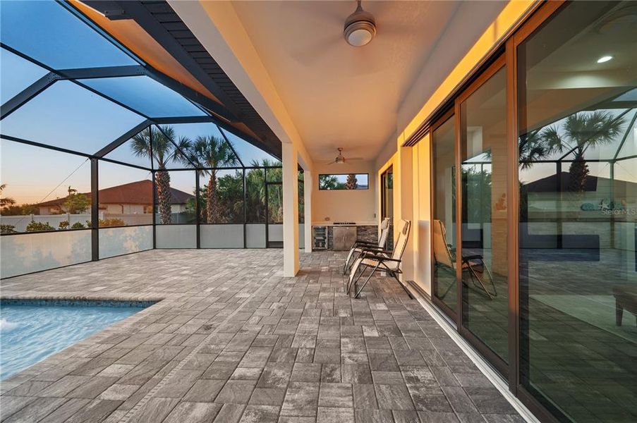 Exterior details and patio area of a home in , Port Charlotte (Image 34).