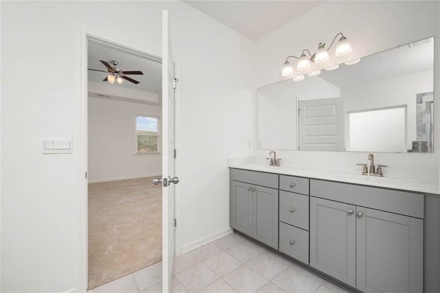Furnished interior view inside a new home in Evergreen Crossing, Locust Grove (Image 10).