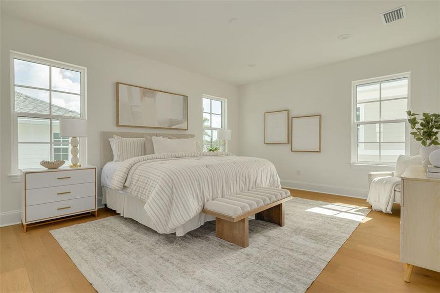 Furnished interior view inside a new home in , St. Petersburg (Image 5).