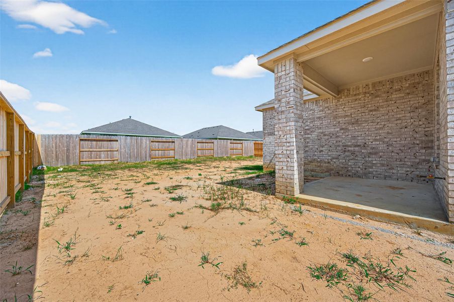 Exterior details and patio area of a home in Cypress Green, Hockley (Image 31). Exterior details and patio area of a home in Cypress Green, Hockley (Image 31).