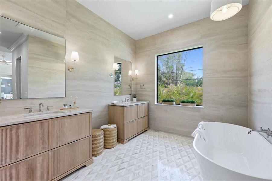 Furnished interior view inside a new home in , Sarasota (Image 16).