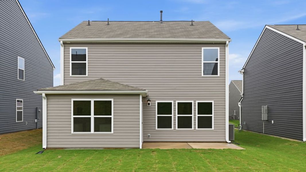 Exterior details and patio area of a home in Baxter Village, Boiling Springs (Image 20).