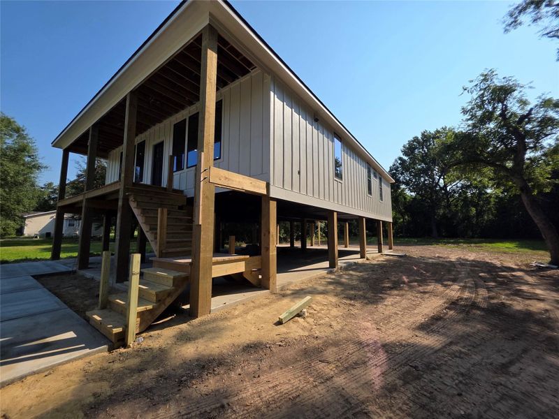 In-progress construction of a new home in , Bridge City, TX (Image 35).