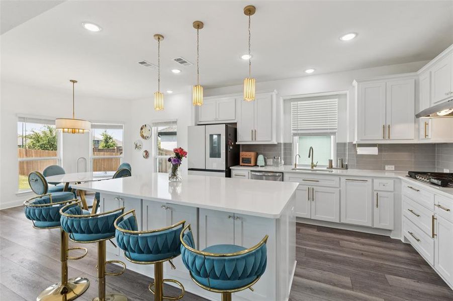 Furnished interior view inside a new home in , McKinney (Image 4). Furnished interior view inside a new home in , McKinney (Image 4).