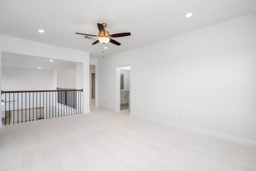 Spacious, unfurnished interior of a new home in Cambridge Crossing, Celina (Image 32). Spacious, unfurnished interior of a new home in Cambridge Crossing, Celina (Image 32).
