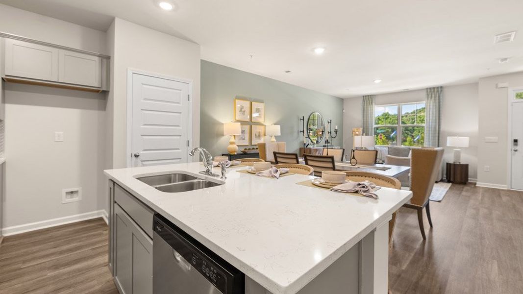 Furnished interior view inside a new home in Echo Glen, Stockbridge (Image 35).
