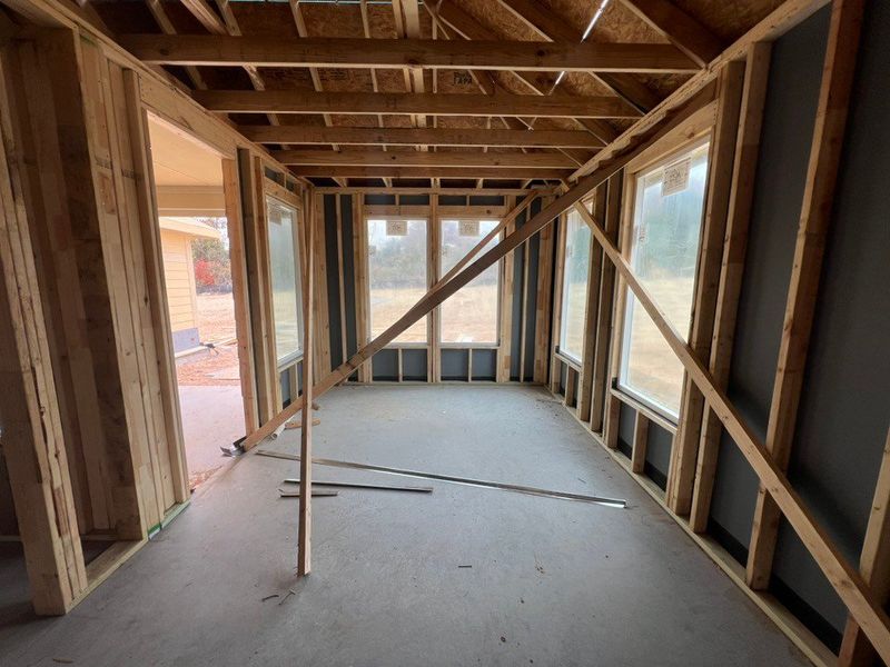 In-progress construction of a new home in Waterford Park, Weatherford, TX (Image 8). In-progress construction of a new home in Waterford Park, Weatherford, TX (Image 8).