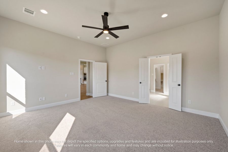 Spacious, unfurnished interior of a new home in Legacy Ranch - Phase 2, Temple (Image 8).