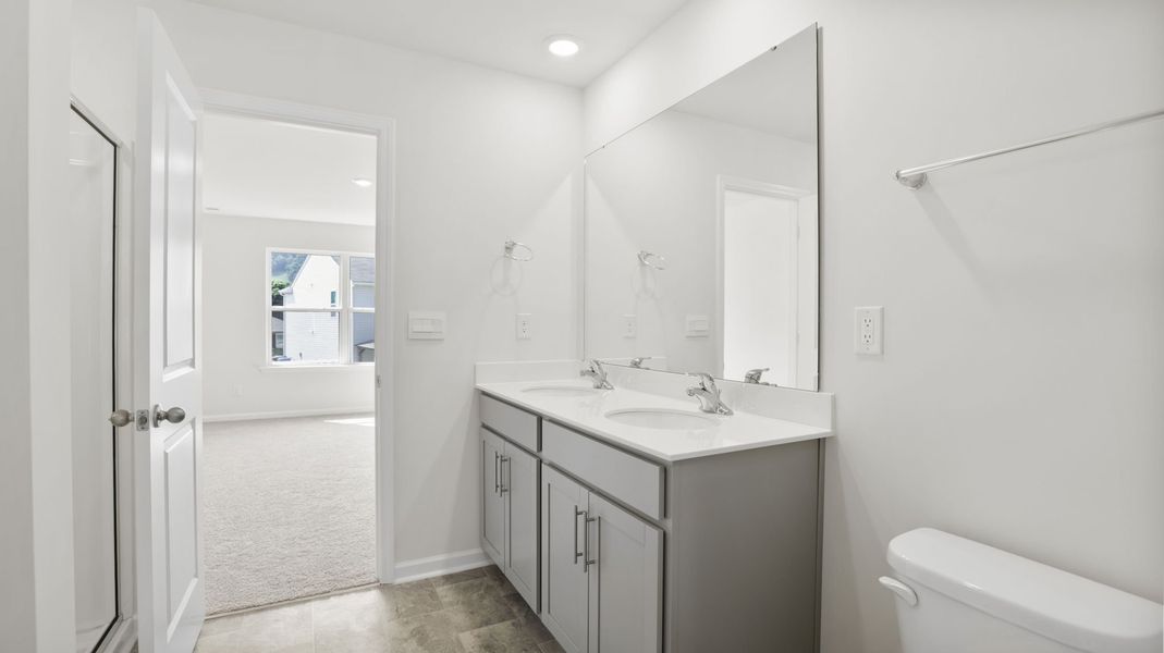 Furnished interior view inside a new home in Wildbrook Village, Waynesville (Image 12).