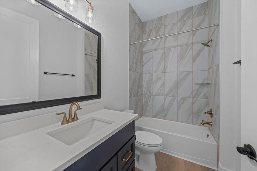 Furnished interior view inside a new home in Artavia, Conroe (Image 7).