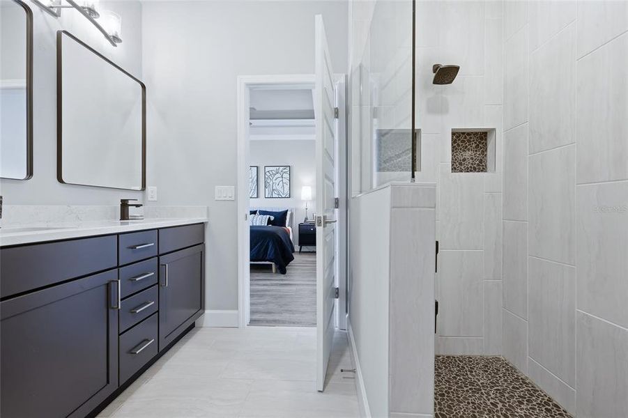 Furnished interior view inside a new home in , Gainesville (Image 15).