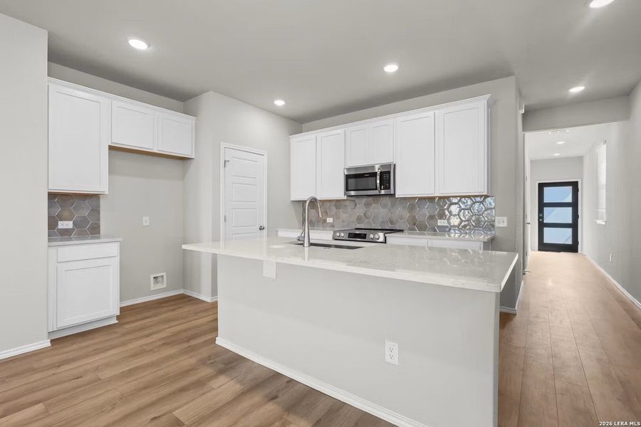 Furnished interior view inside a new home in Morgan Meadows, San Antonio (Image 5).