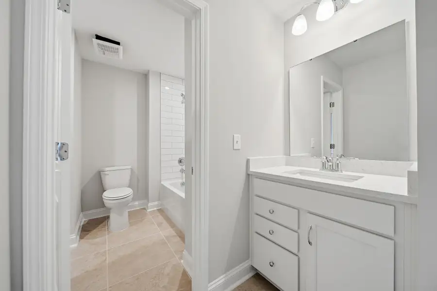 Furnished interior view inside a new home in Sweetwater Hills, Moore (Image 33).