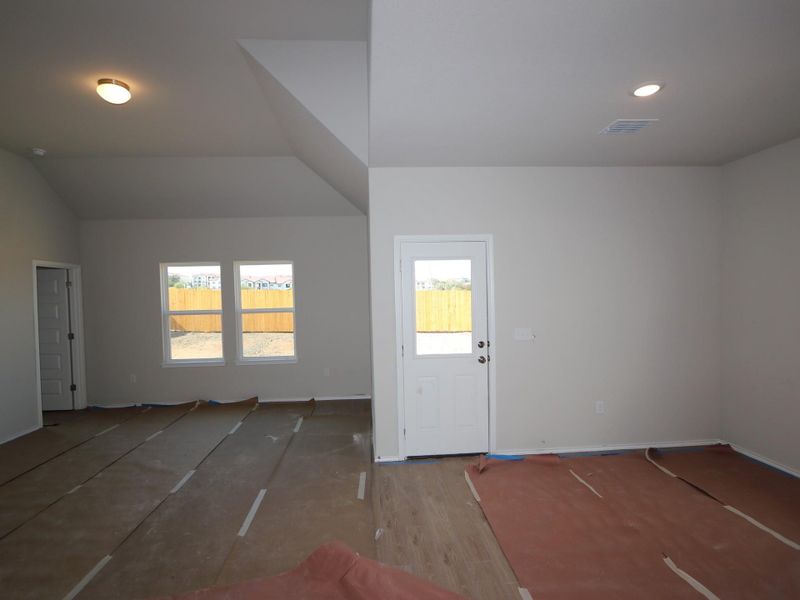 In-progress construction of a new home in Cascades at Onion Creek, Austin, TX (Image 14).