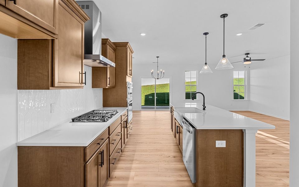 Furnished interior view inside a new home in Hanes Lake, Winston-Salem (Image 10).