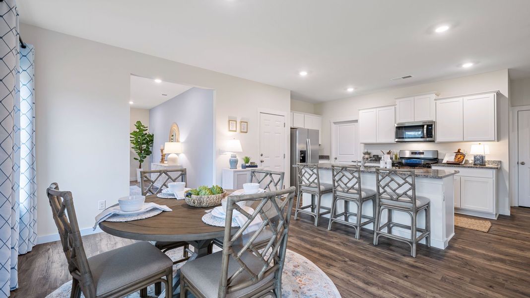 Furnished interior view inside a new home in Harbor Crest, Ooltewah (Image 11).
