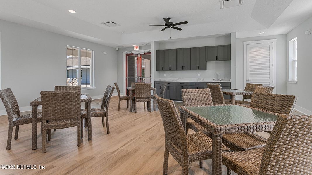Furnished interior view inside a new home in , Jacksonville (Image 7).