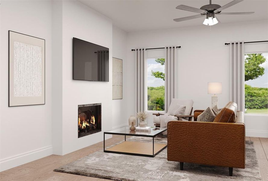 Beazer Homes Churchill Winecup Floorplan. This is not a photo of the actual home, but is a photo of the Winecup floorplan.