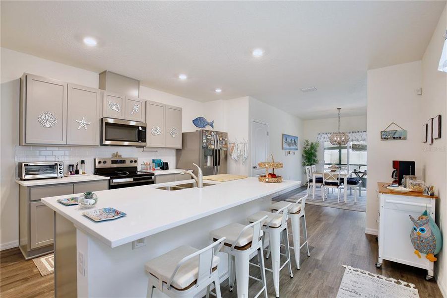 Furnished interior view inside a new home in Windrose, Apopka (Image 9).