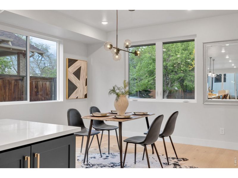 Furnished interior view inside a new home in , Denver (Image 7).