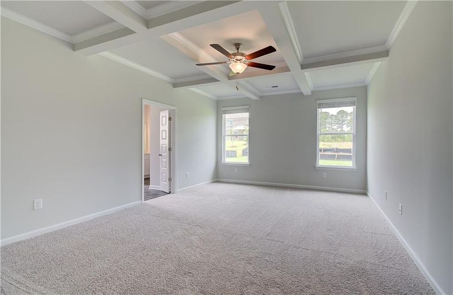 Spacious, unfurnished interior of a new home in Grandview at Millers Mill, Stockbridge (Image 16). Spacious, unfurnished interior of a new home in Grandview at Millers Mill, Stockbridge (Image 16).