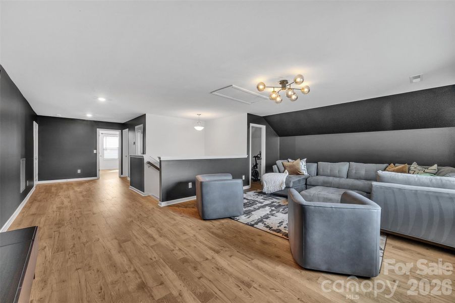 Furnished interior view inside a new home in , Monroe (Image 35).