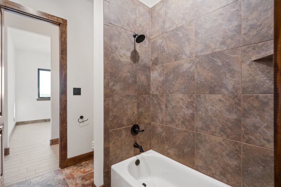 Furnished interior view inside a new home in Santana Ridge, Weatherford (Image 8).