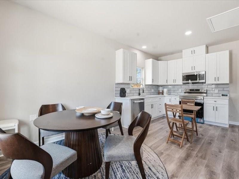 Furnished interior view inside a new home in , Houston (Image 7).