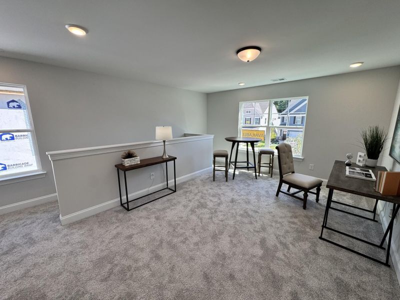 Furnished interior view inside a new home in Caldwell Forest, Charlotte (Image 12).