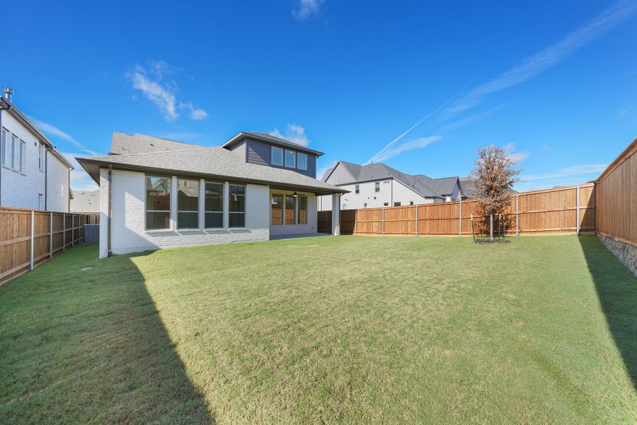 Exterior details and patio area of a home in Aster Park, McKinney (Image 28). Exterior details and patio area of a home in Aster Park, McKinney (Image 28).