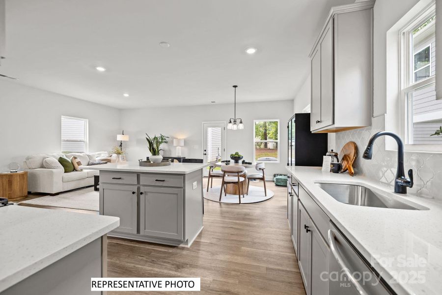 Furnished interior view inside a new home in Arbor Village, Matthews (Image 14).